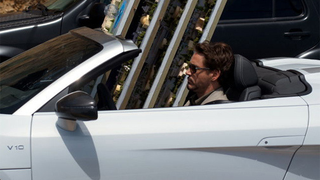 Audi R8 5.2 V10 Spyder Caught During Iron Man 2 Filming